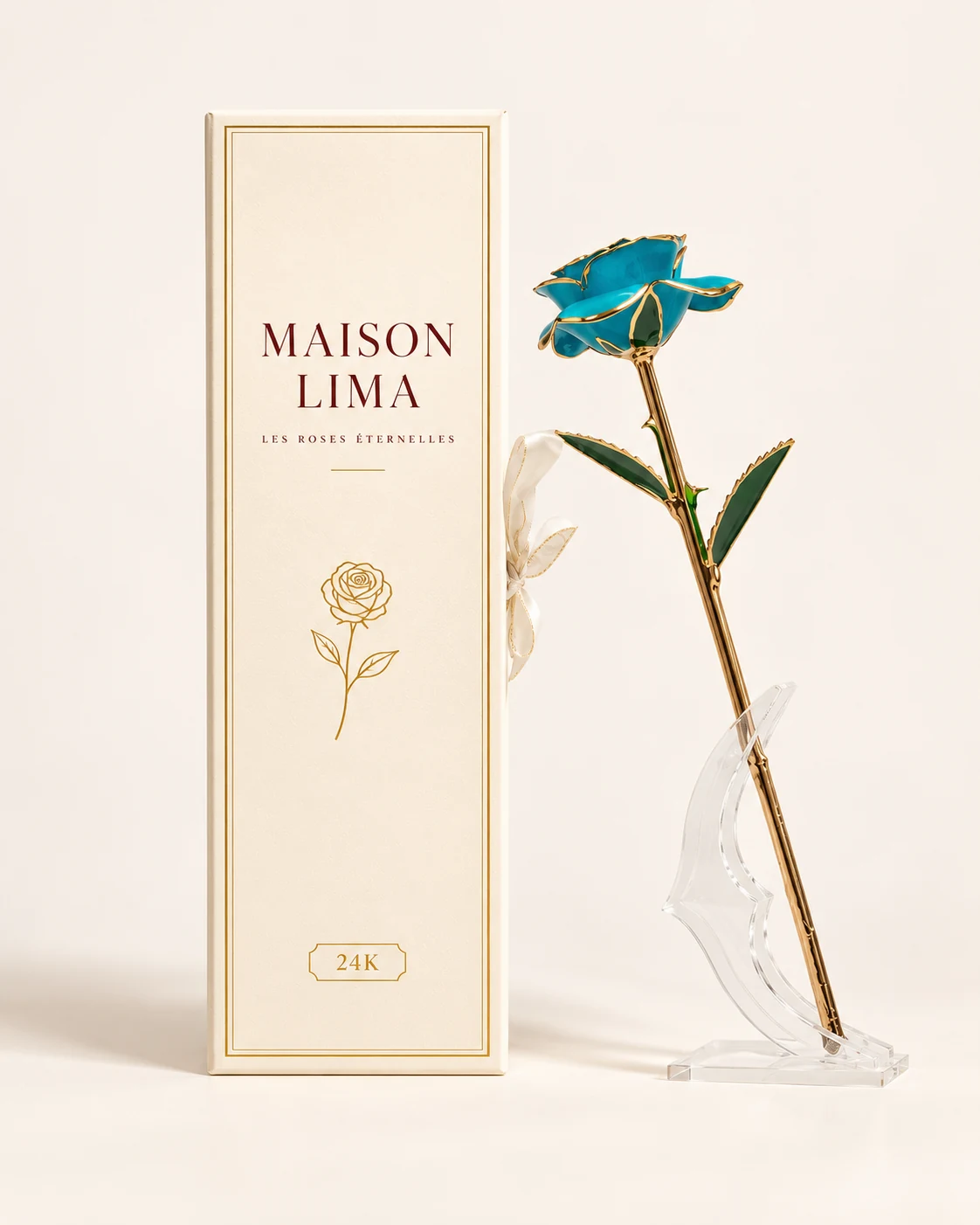 24K Or Bliss Bleue et son coffret Maison Lima