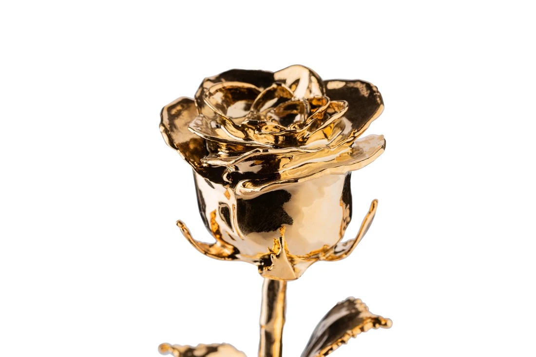 Reflets de la rose dorée 24 carats
